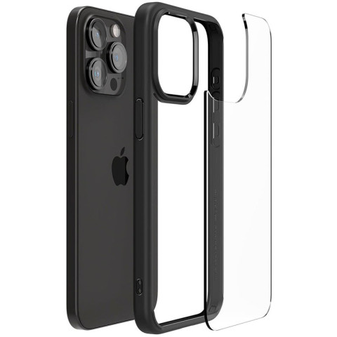 Чохол Spigen для Apple iPhone 15 Pro Ultra Hybrid, Matte Black