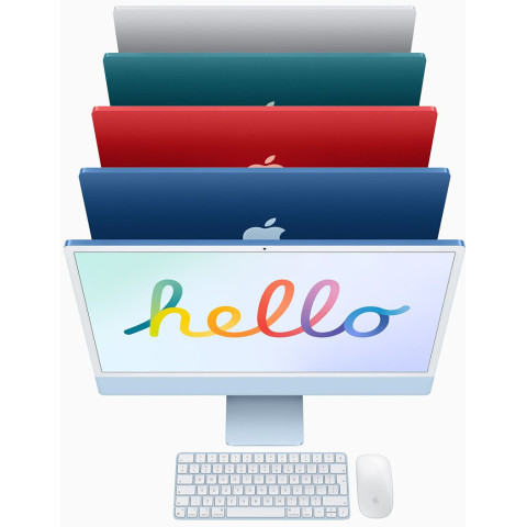 Моноблок Apple iMac 24"Retina 4.5K 256GB 7GPU Blue 2021