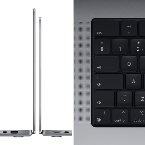 Ноутбук APPLE MacBook Pro 16" M1 PRO 1TB Space Grey MK193