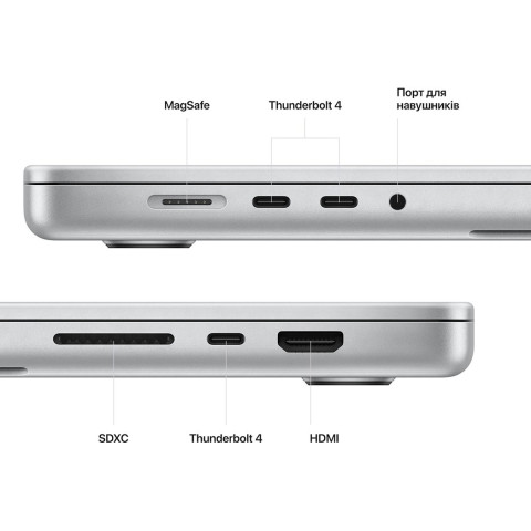 Ноутбук APPLE MacBook Pro 16" M2 Pro 16/1TB 2023 Silver MNWD3